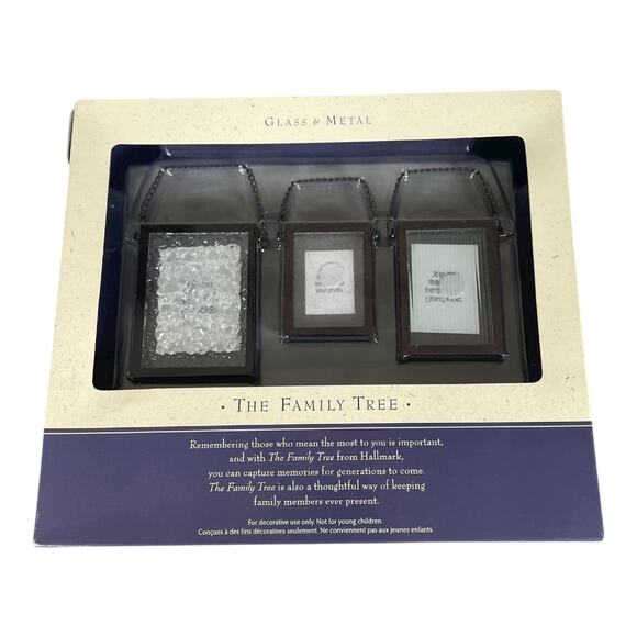 NWT Vintage Hallmark Keepsake The Family Tree Starter Kit Mini Photo Holders - Picture 6 of 6